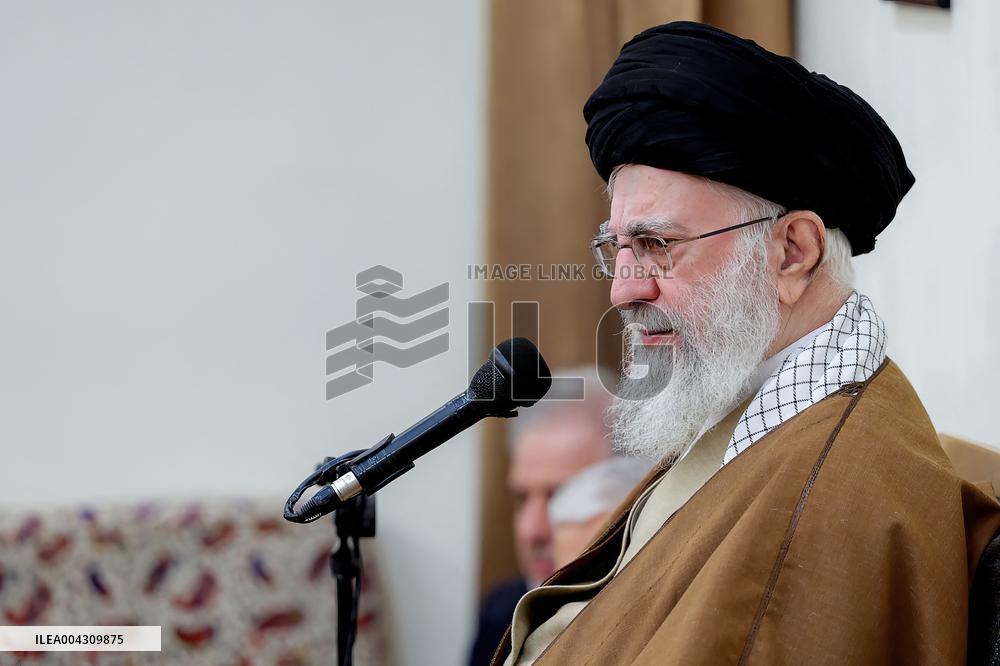 Ayatollah Khamenei meeting with a group of armed forces commanders - Tehran