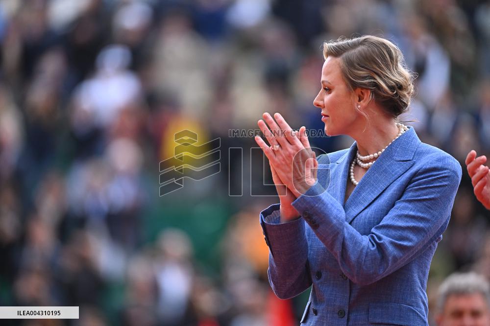 Prince Albert II And Charlene At Rolex Masters Doubles Final - Monaco