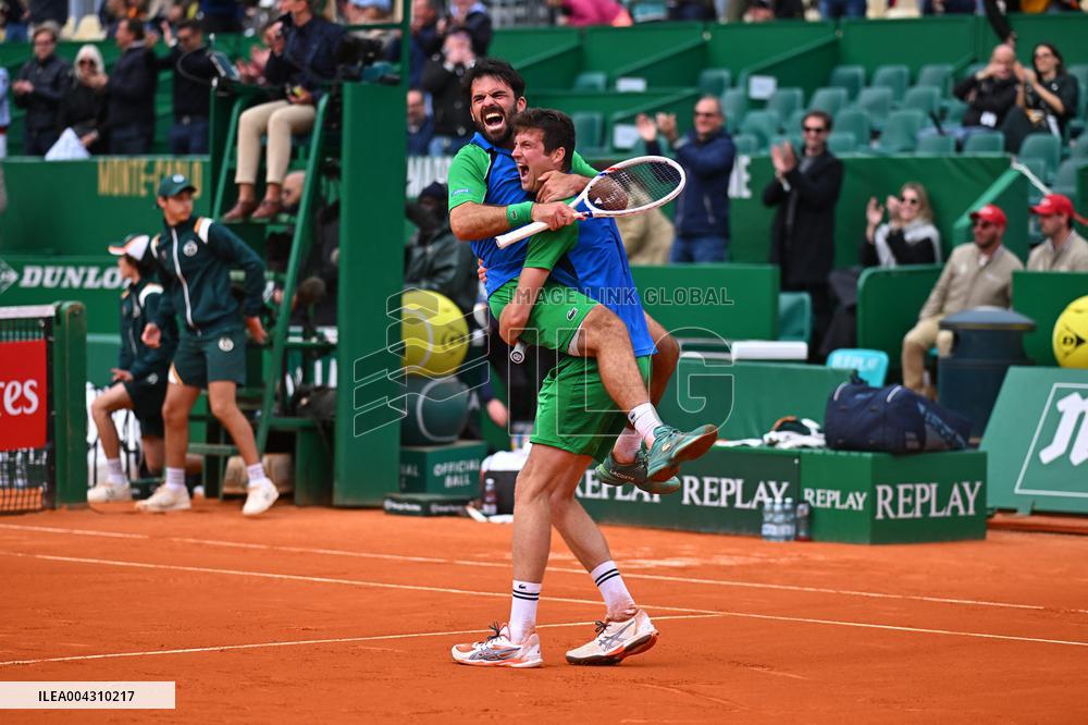 Romain Arneodo And Manuel Guinard Win Doubles Final At Rolex Masters - Monaco