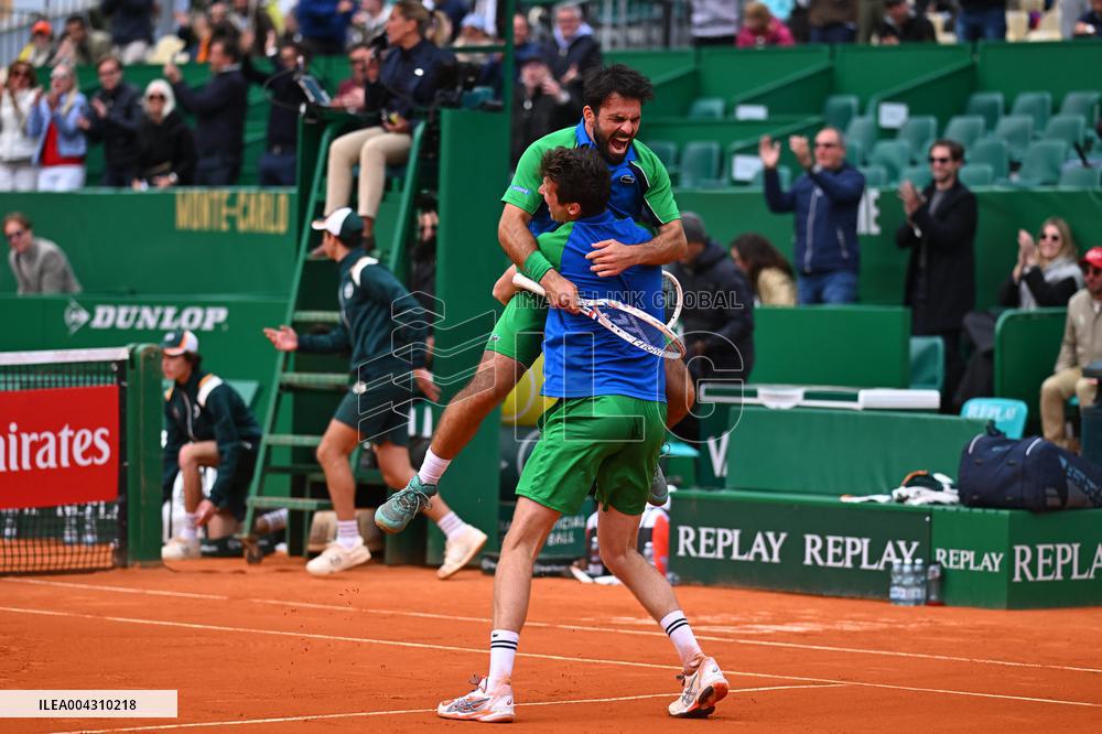 Romain Arneodo And Manuel Guinard Win Doubles Final At Rolex Masters - Monaco