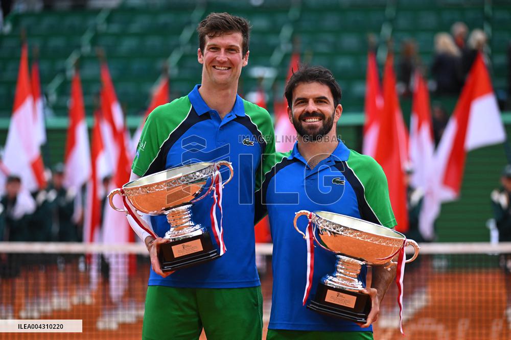 Romain Arneodo And Manuel Guinard Win Doubles Final At Rolex Masters - Monaco