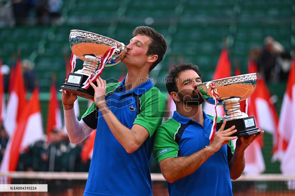 Romain Arneodo And Manuel Guinard Win Doubles Final At Rolex Masters - Monaco