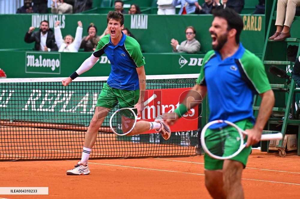 Romain Arneodo And Manuel Guinard Win Doubles Final At Rolex Masters - Monaco