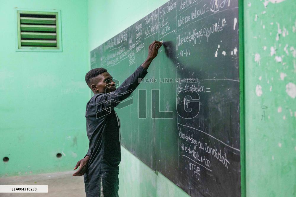 Presidential Elections Votes Counting - Gabon