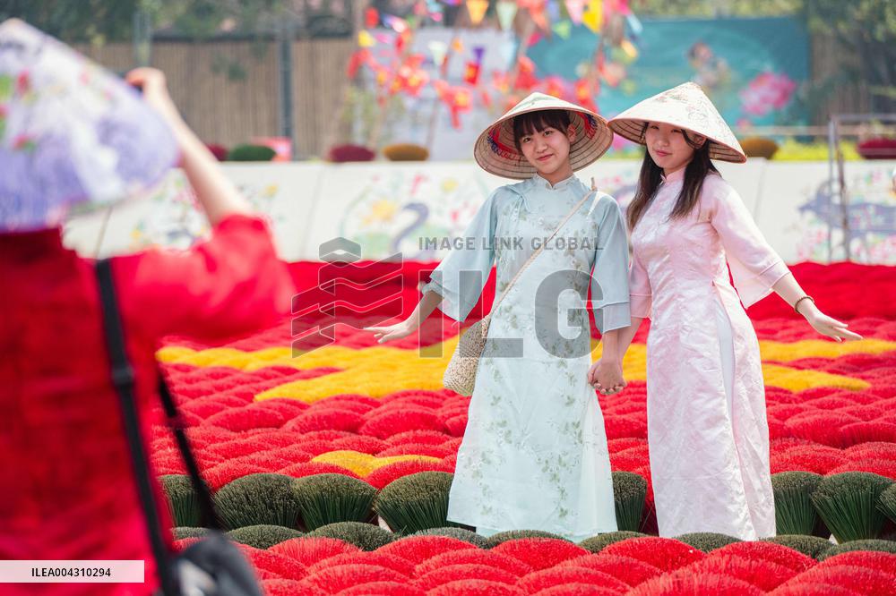 Incense Sticks Traditional Making - Vietnam