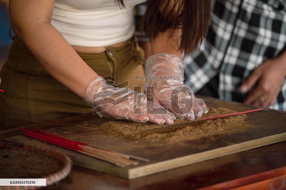 Incense Sticks Traditional Making - Vietnam