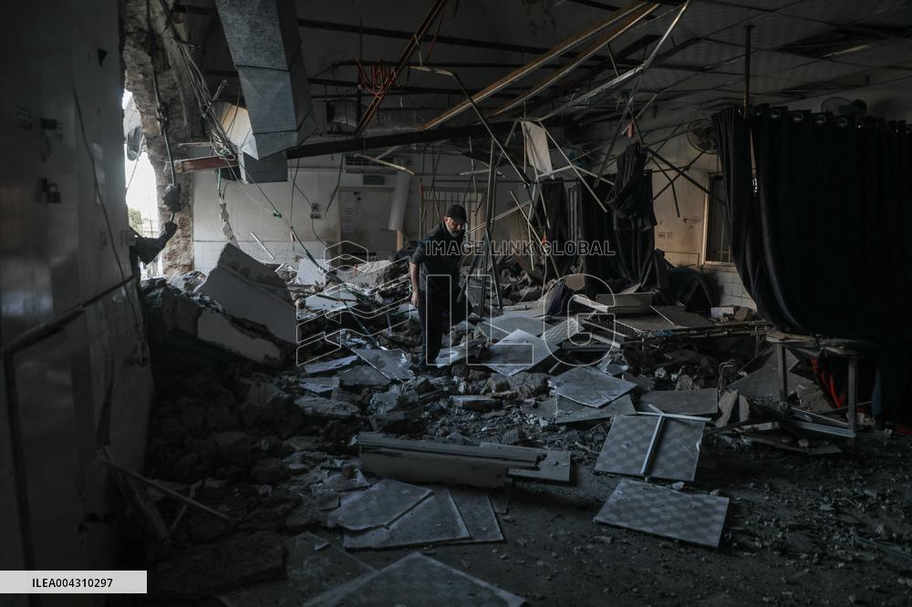 Israeli Airstrike Hits Al-Ahli Arab Hospital - Palestine