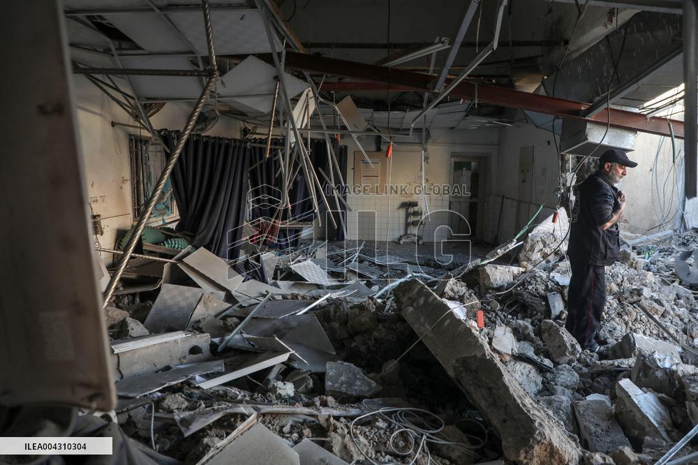 Israeli Airstrike Hits Al-Ahli Arab Hospital - Palestine