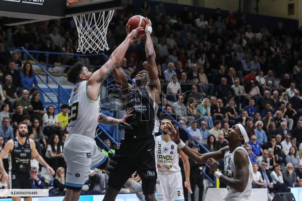 BASKET - Serie A - Vanoli Basket Cremona vs Dolomiti Energia Trentino