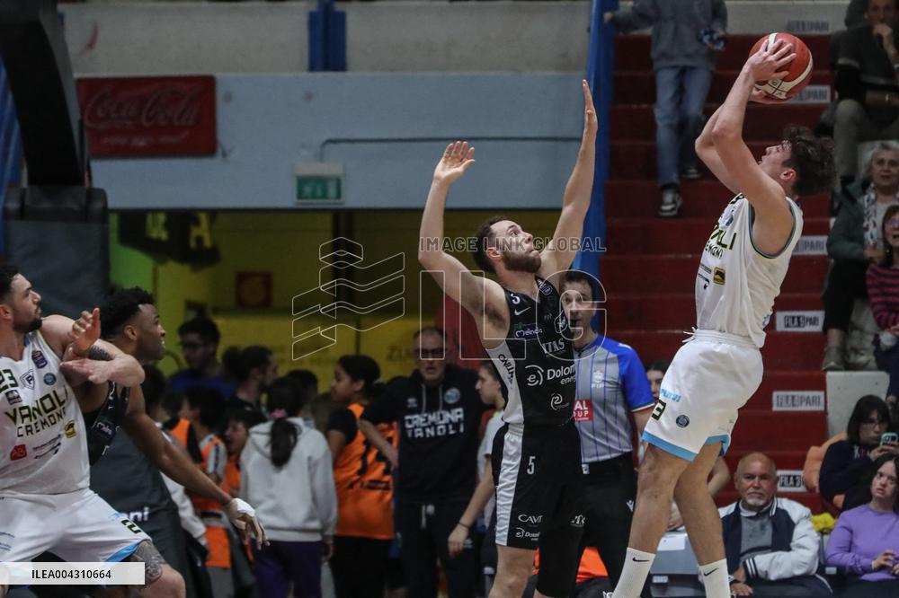 BASKET - Serie A - Vanoli Basket Cremona vs Dolomiti Energia Trentino