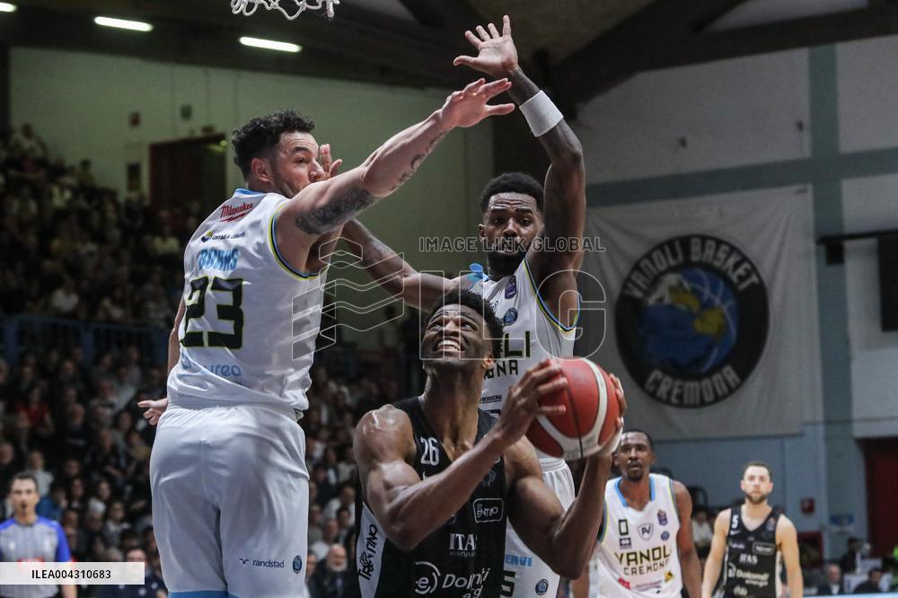 BASKET - Serie A - Vanoli Basket Cremona vs Dolomiti Energia Trentino