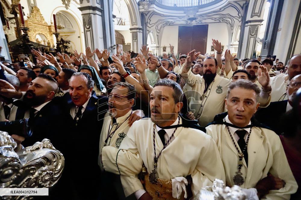 Antonio Banderas Leads Palm Sunday Procession - Malaga