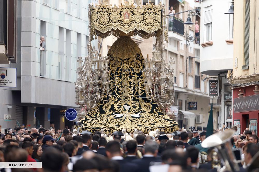 Antonio Banderas Leads Palm Sunday Procession - Malaga