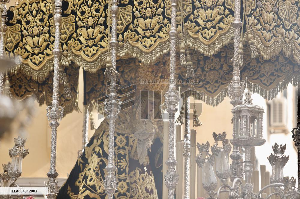 Antonio Banderas Leads Palm Sunday Procession - Malaga