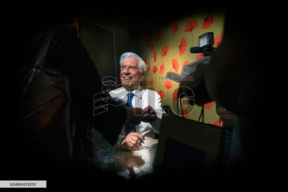 Mario Vargas Llosa Portrait