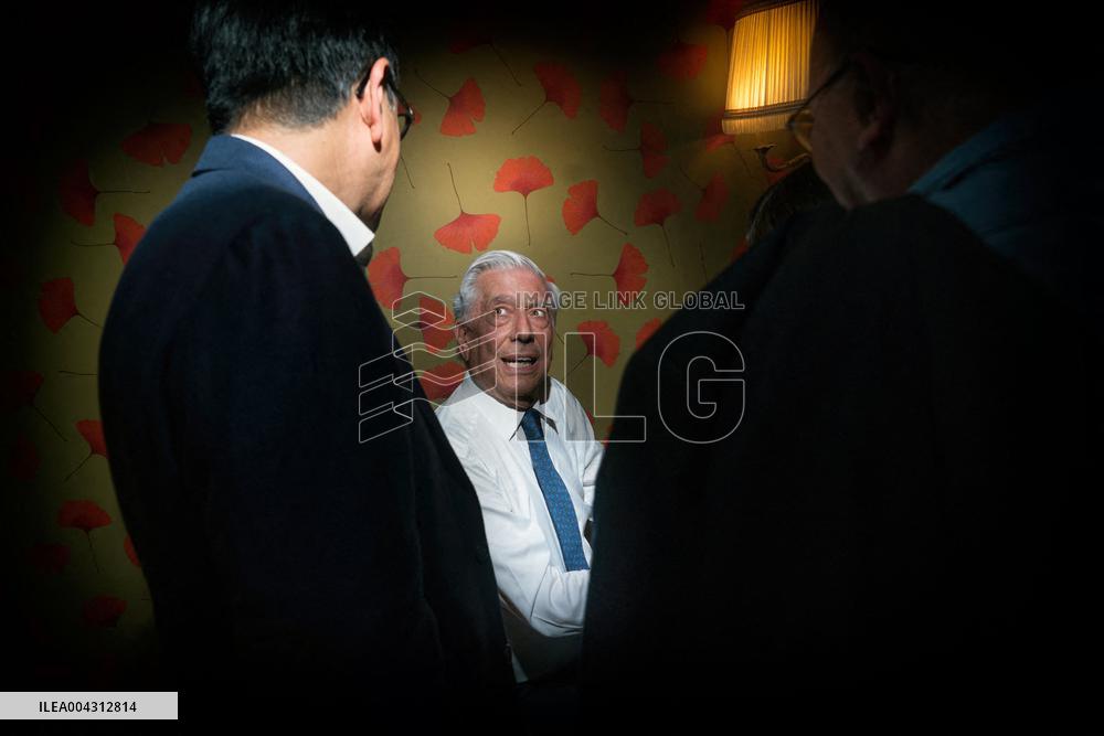 Mario Vargas Llosa Portrait