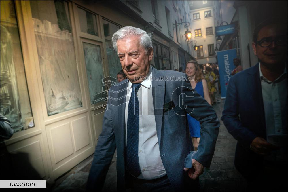 Mario Vargas Llosa Portrait