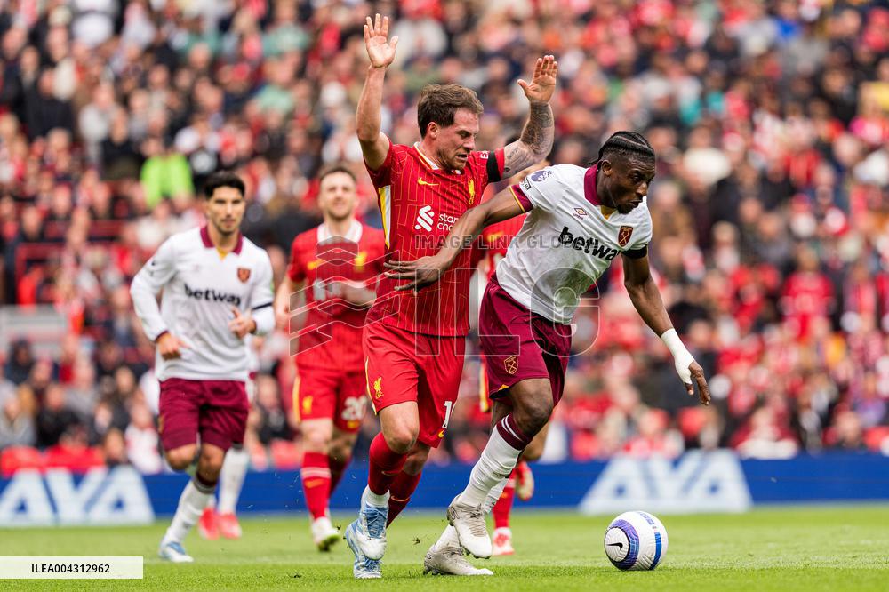 Liverpool FC v West Ham United FC - Premier League