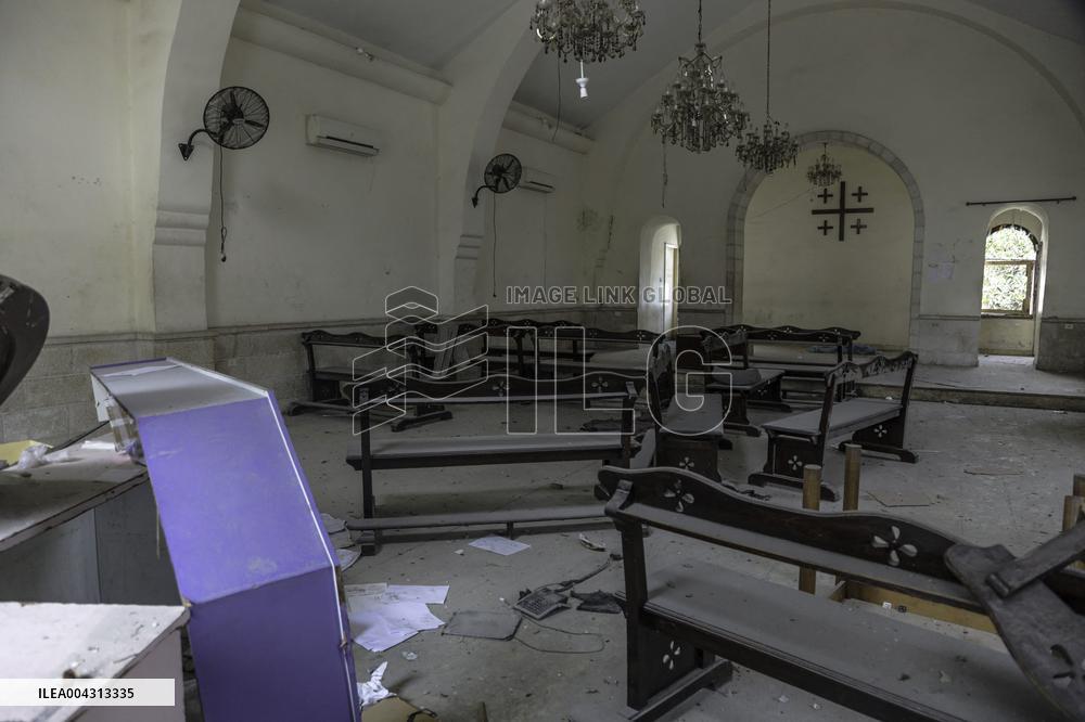 Strikes on Gaza Baptist Hospital