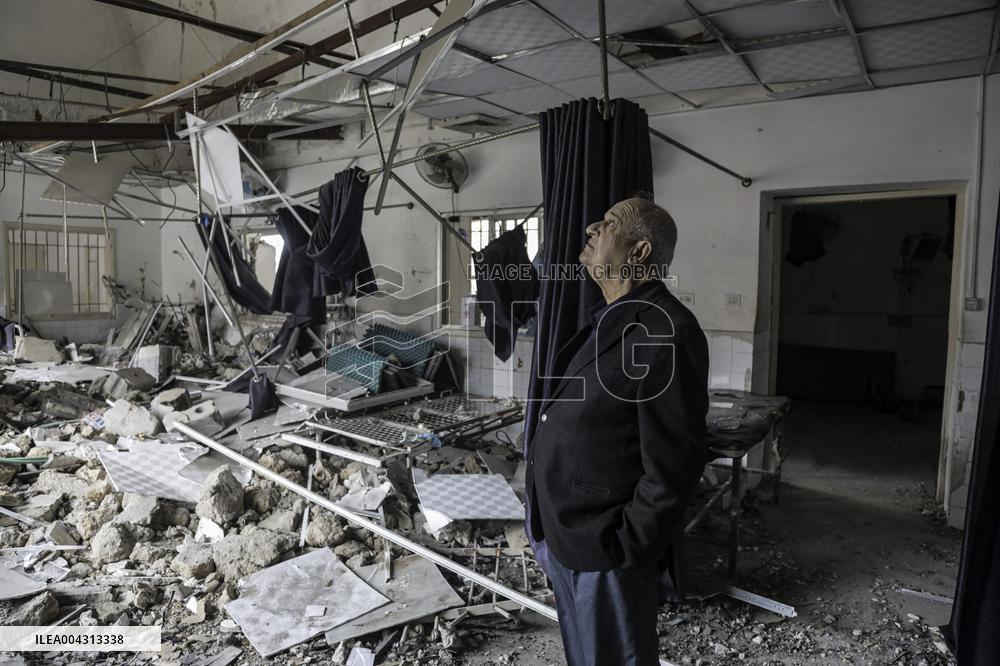 Strikes on Gaza Baptist Hospital