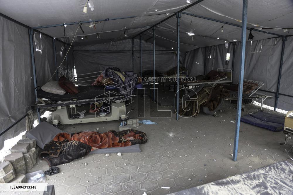 Strikes on Gaza Baptist Hospital