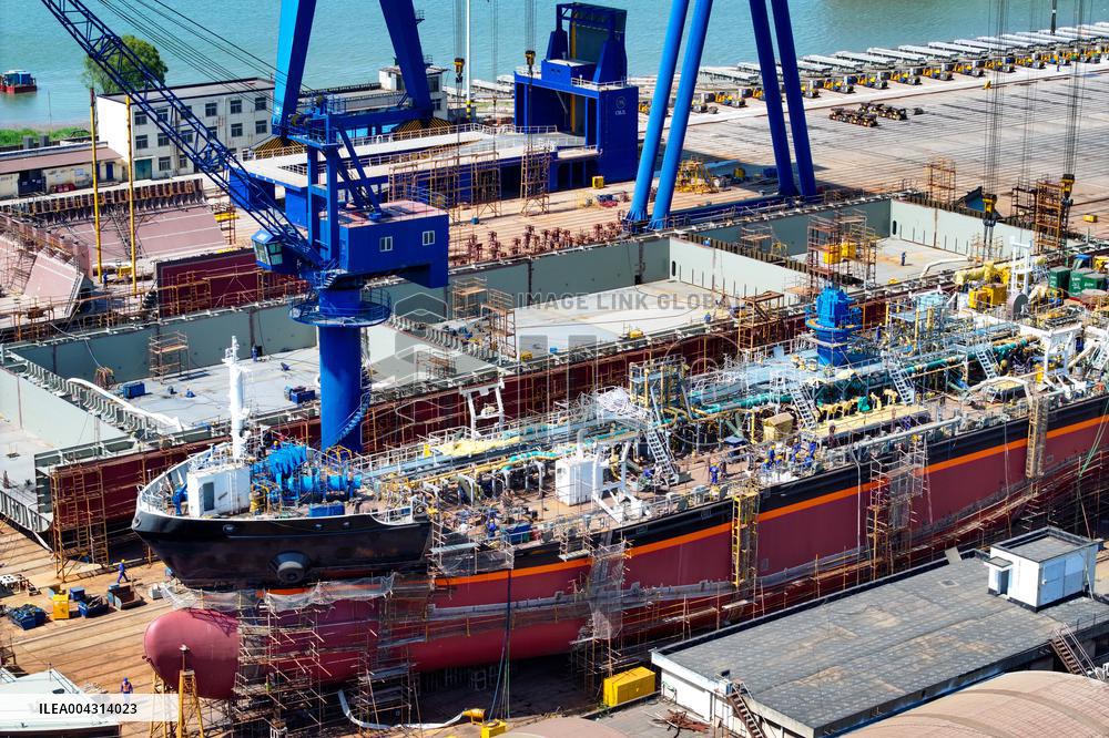 Jinling Shipyard in Nanjing