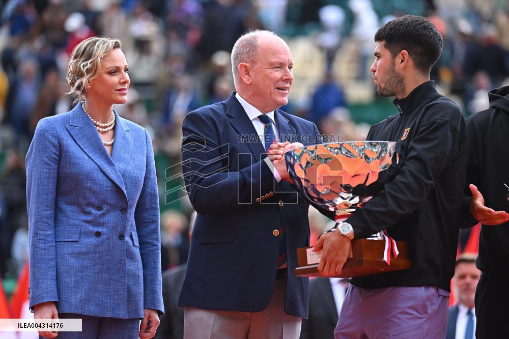 Prince Albert II And Charlene At Rolex Masters Final - Monaco