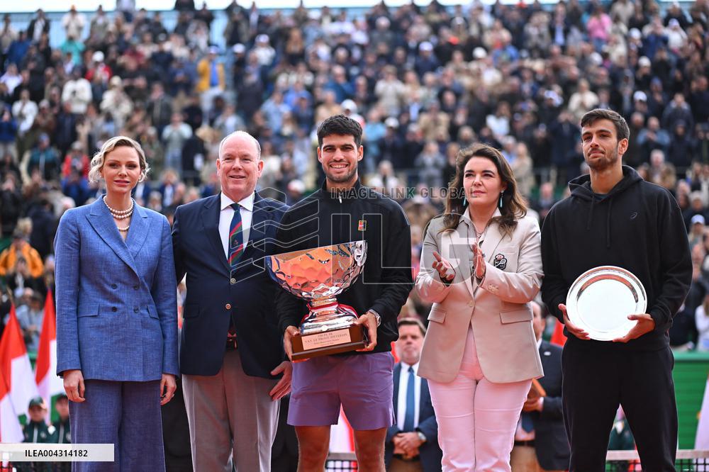 Prince Albert II And Charlene At Rolex Masters Final - Monaco
