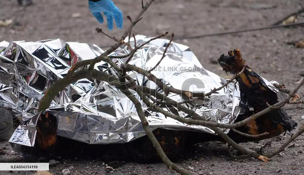 Russian Strike on Sumy Northeastern Ukraine Killed 34 People - Ukraine