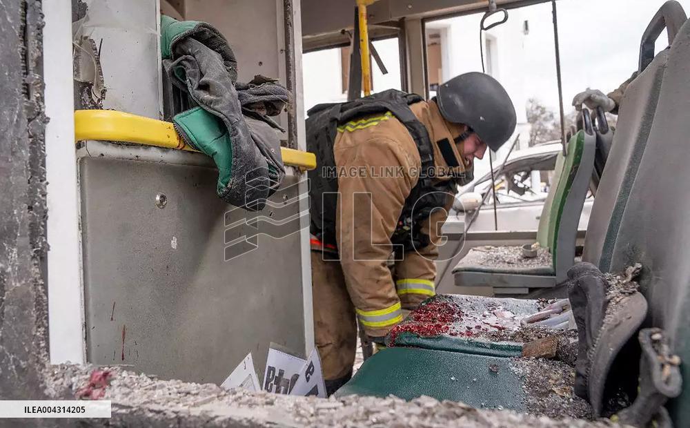 Russian Strike on Sumy Northeastern Ukraine Killed 34 People - Ukraine