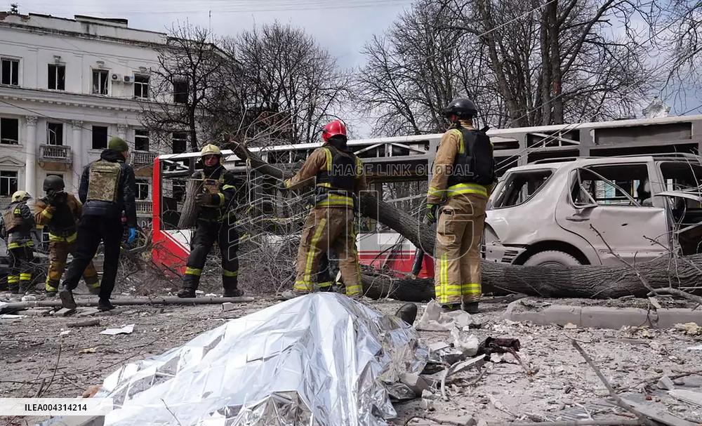 Russian Strike on Sumy Northeastern Ukraine Killed 34 People - Ukraine