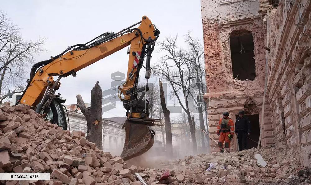 Russian Strike on Sumy Northeastern Ukraine Killed 34 People - Ukraine