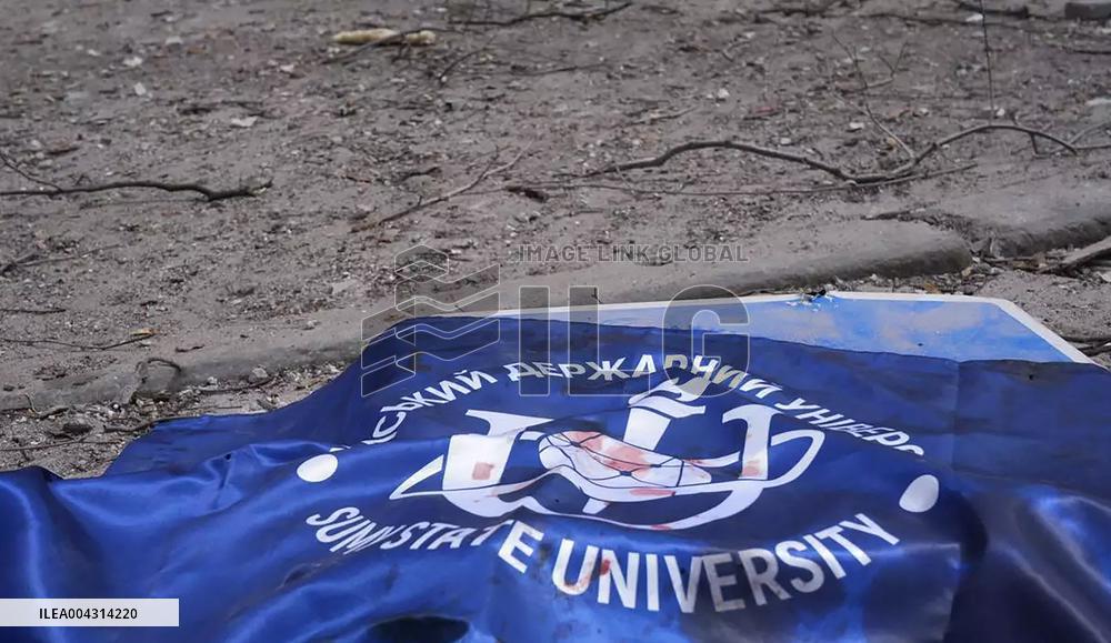 Russian Strike on Sumy Northeastern Ukraine Killed 34 People - Ukraine