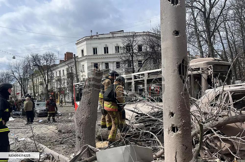 Russian Strike on Sumy Northeastern Ukraine Killed 34 People - Ukraine