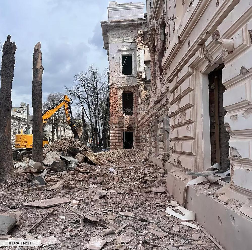 Russian Strike on Sumy Northeastern Ukraine Killed 34 People - Ukraine