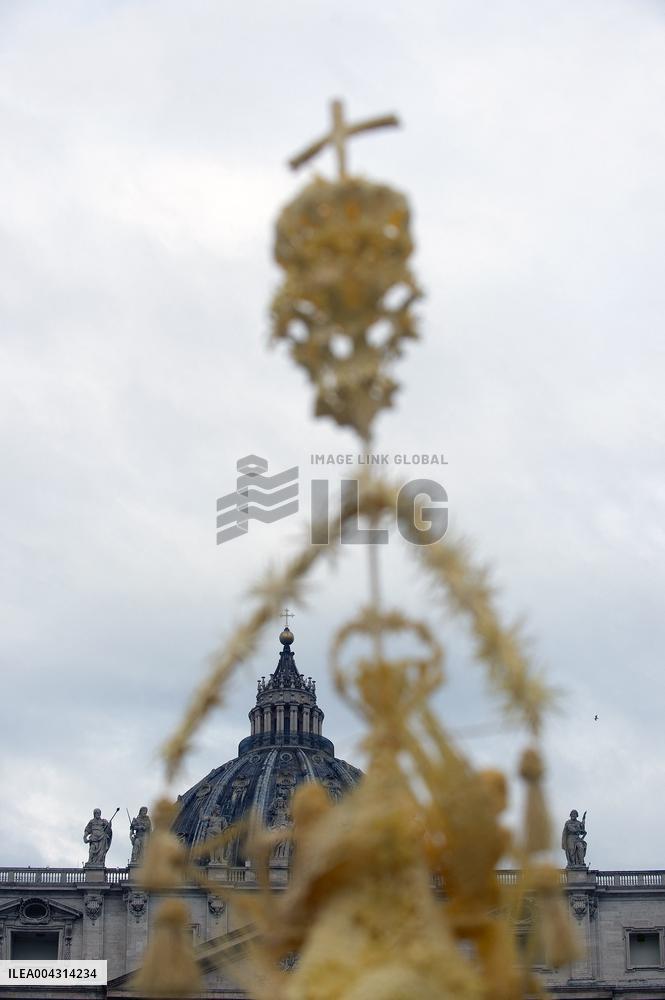 Palm Sunday Celebration in Vatican
