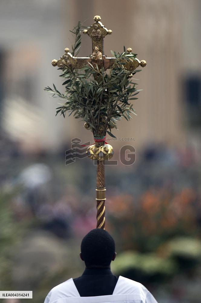 Palm Sunday Celebration in Vatican