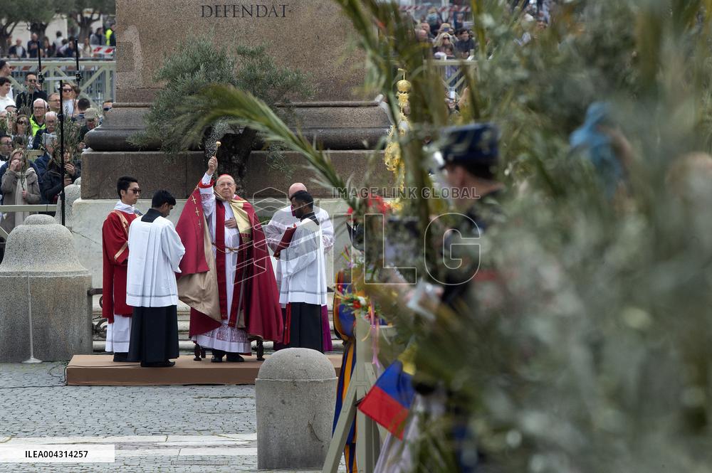 Palm Sunday Celebration in Vatican
