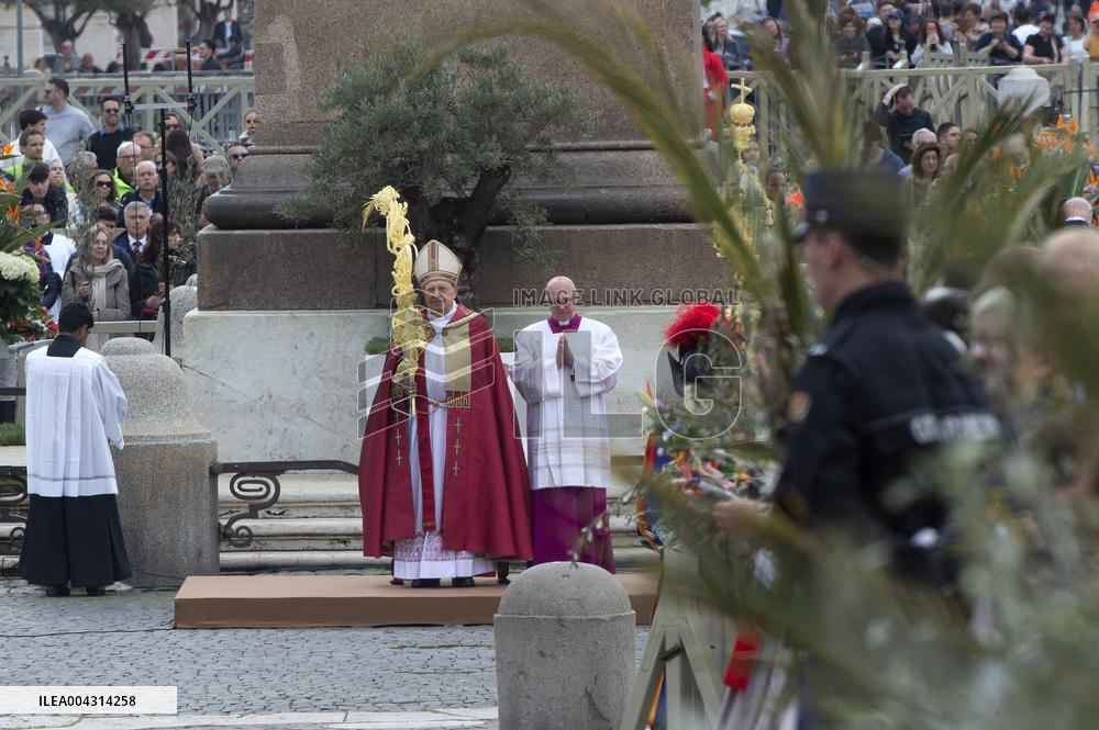 Palm Sunday Celebration in Vatican