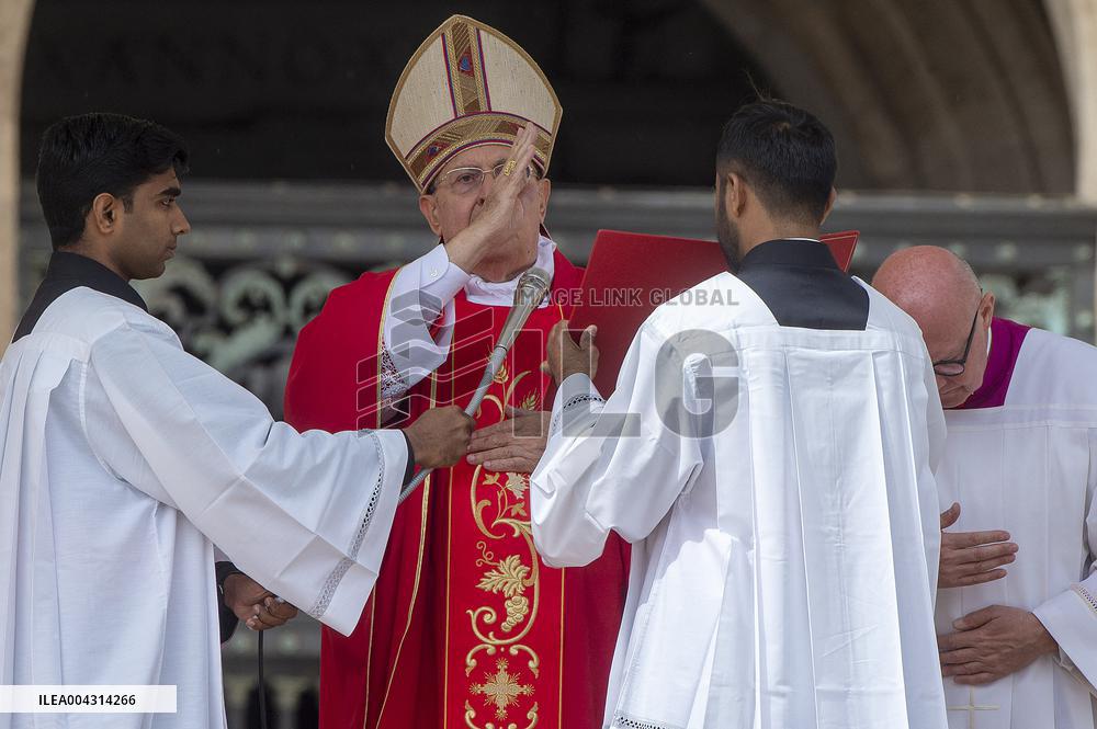 Palm Sunday Celebration in Vatican