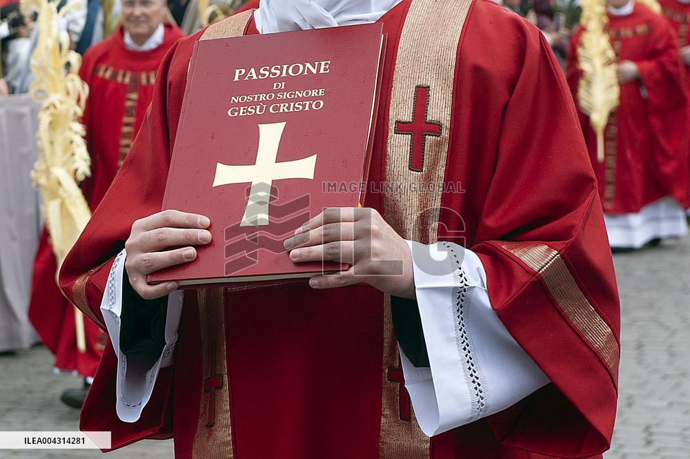 Palm Sunday Celebration in Vatican