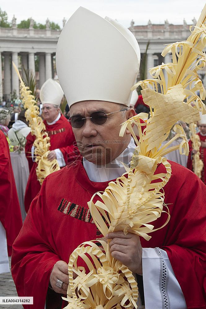 Palm Sunday Celebration in Vatican