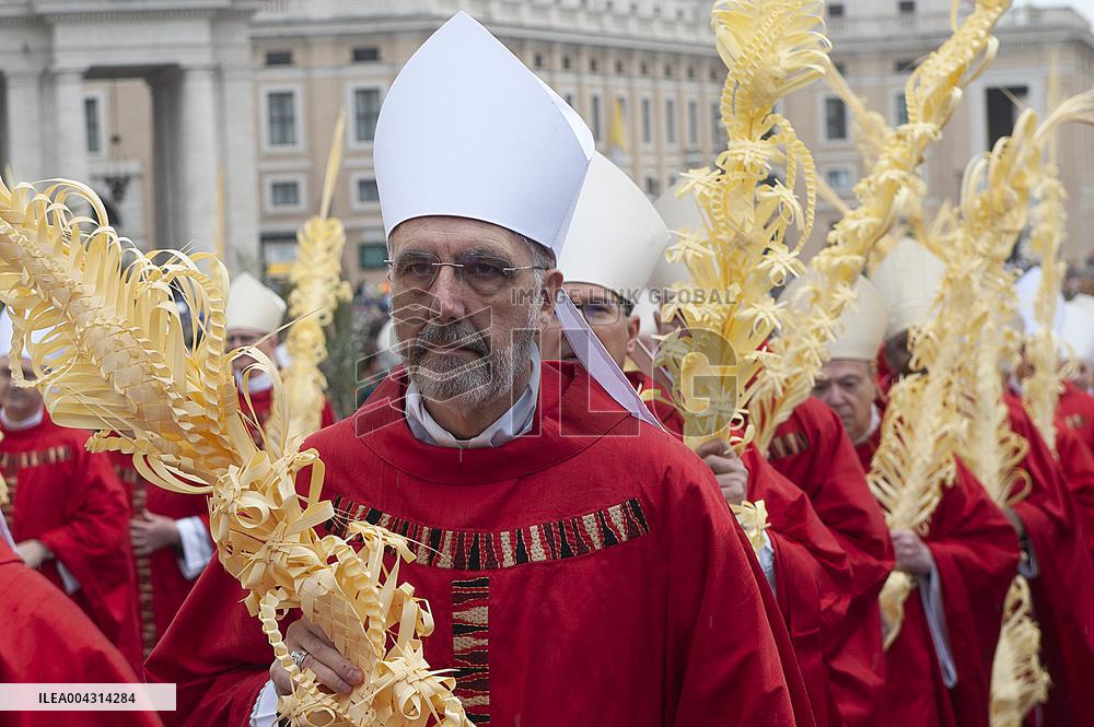 Palm Sunday Celebration in Vatican