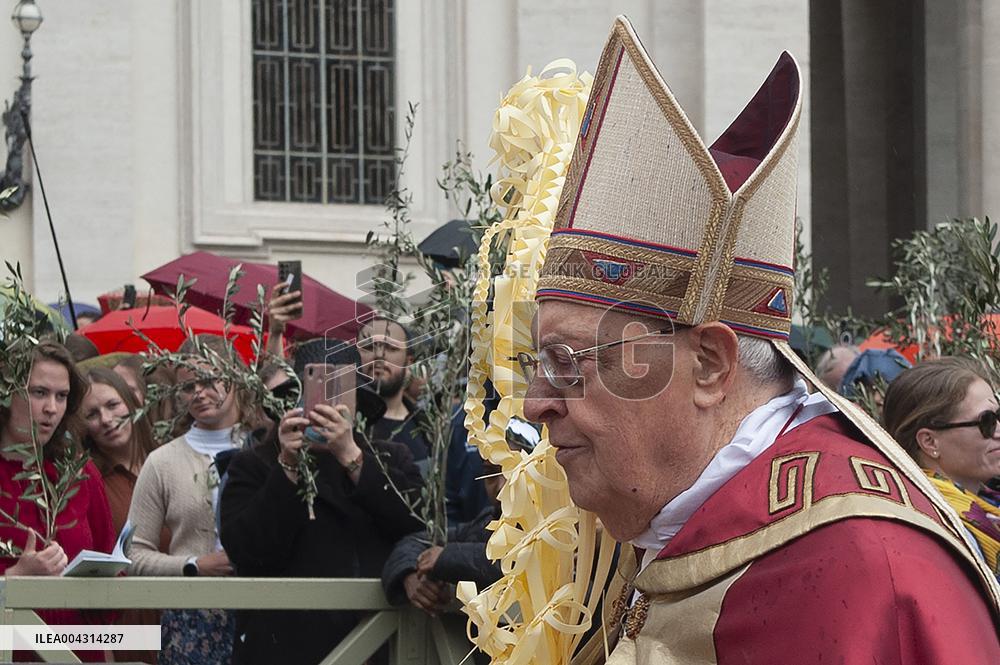 Palm Sunday Celebration in Vatican