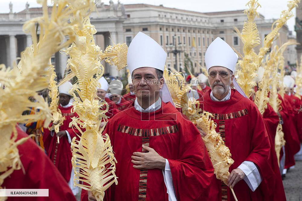 Palm Sunday Celebration in Vatican