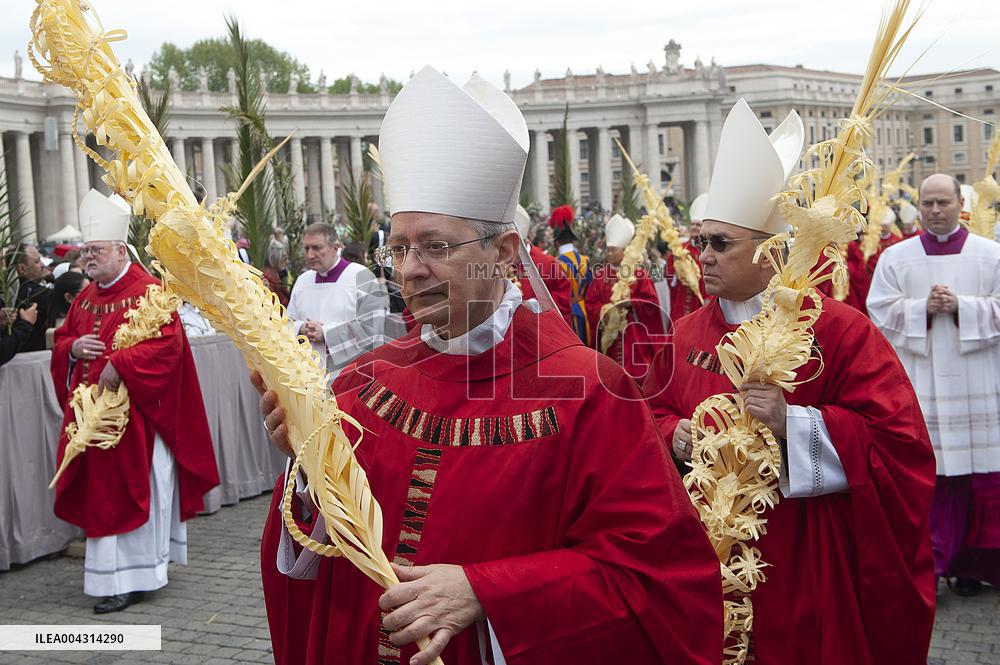 Palm Sunday Celebration in Vatican