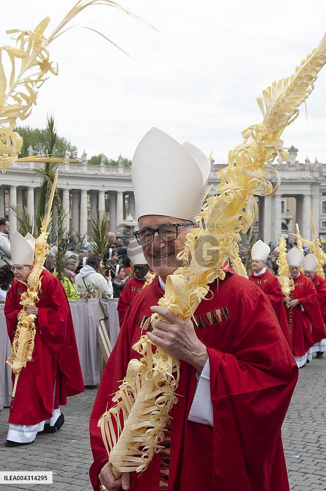 Palm Sunday Celebration in Vatican