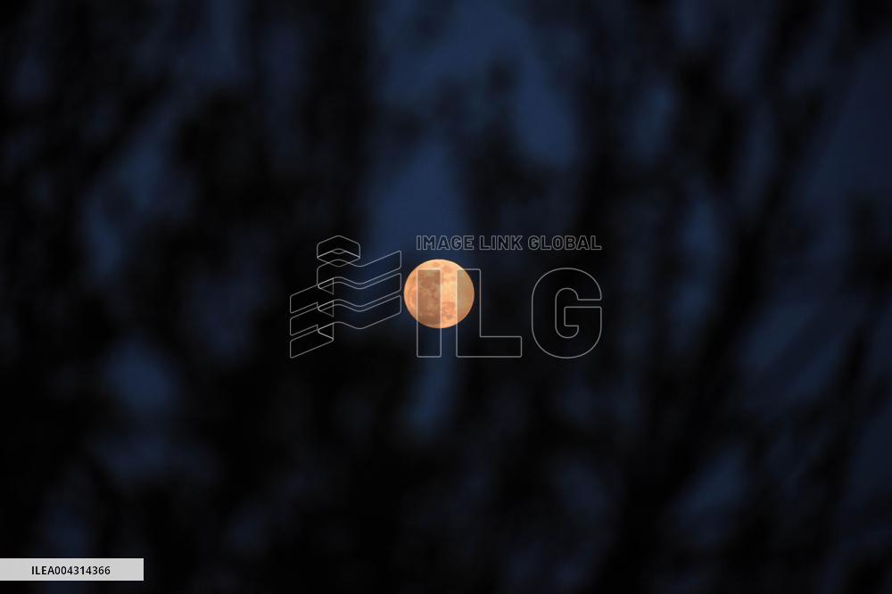 Full Pink Moon Over Kashmir