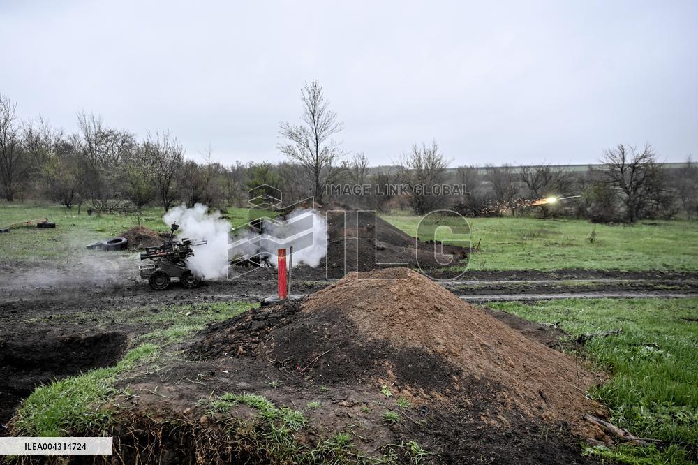 Ukrainian brigade fighting in Zaporizhzhia direction gets ground drone