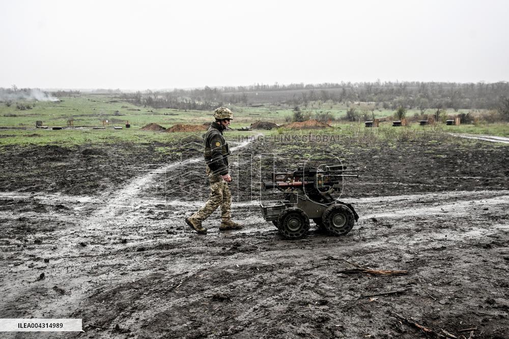 Ukrainian brigade fighting in Zaporizhzhia direction gets ground drone